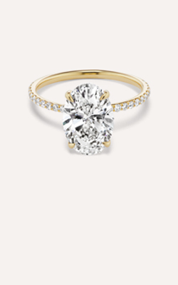 Pave Engagement Rings