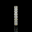 3.27 Cts 14k Yellow Gold Cushion Brilliant Shape Eternity Band Eternity Band - Image 2