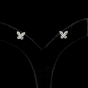 1.22 Cts 14k Yellow Gold Mix Shape Studs Earring - Image 3