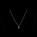 1.12 Cts 14k Yellow Gold Pear Shape Solitaire Pendant - Video