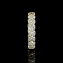 4.42 Cts 14k Yellow Gold Cushion Brilliant Shape Eternity Band Eternity Band - Image 4