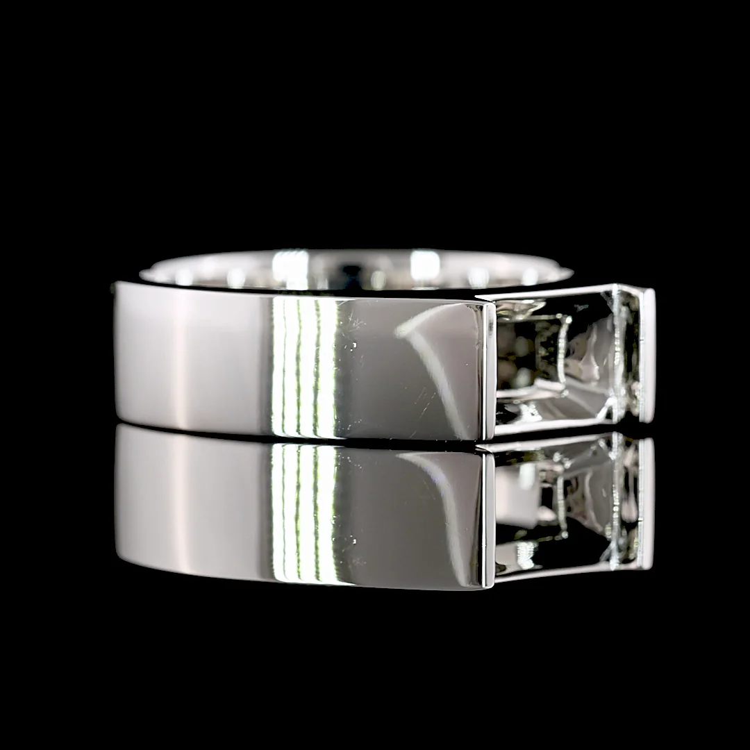 0 Cts Platinum Shape Solitaire Ring - Video