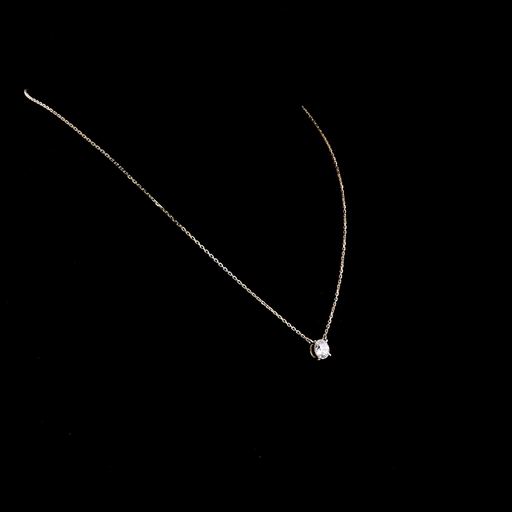 [PD14YSORD200P] 2.05 Cts 14k Yellow Gold Round Shape Solitaire Pendant